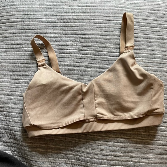 Nursing/Pumping Ollie Gray Bra - Picture 1 of 7